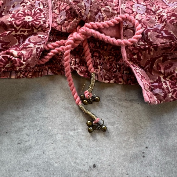 Free People Rosalina Tie Front Cropped Jacket Size XS - Picture 6 of 10